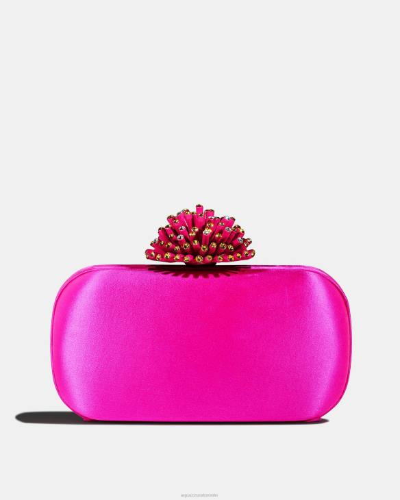 Aquazzura Anemone Clutch PINK 8TLF348