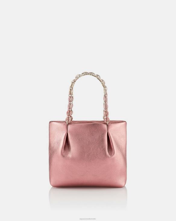 Aquazzura Love Link Mini Tote PINK 8TLF326