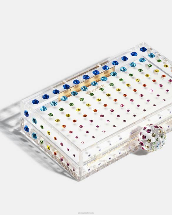 Aquazzura Tequila Clutch MULTICOLOR 8TLF383