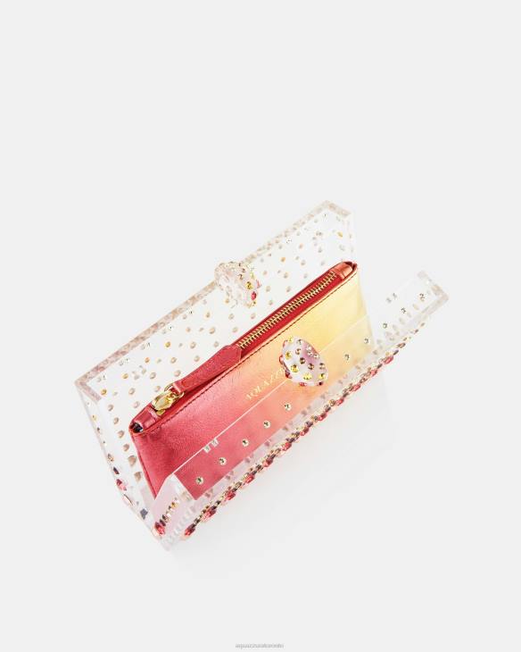 Aquazzura Tequila Clutch ORANGE 8TLF384