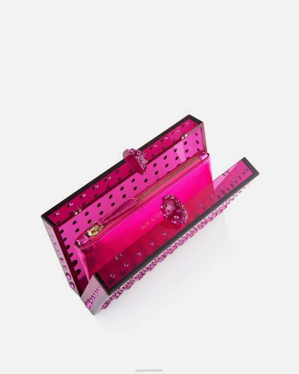 Aquazzura Tequila Clutch PINK 8TLF351