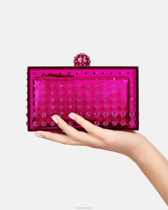 Aquazzura Tequila Clutch PINK 8TLF351