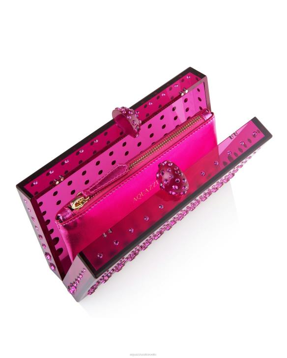 Aquazzura Tequila Clutch PINK 8TLF351