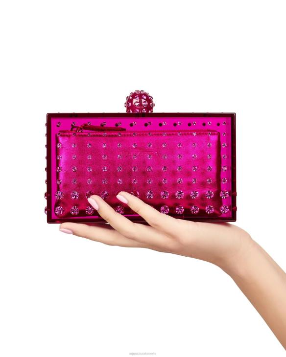 Aquazzura Tequila Clutch PINK 8TLF351