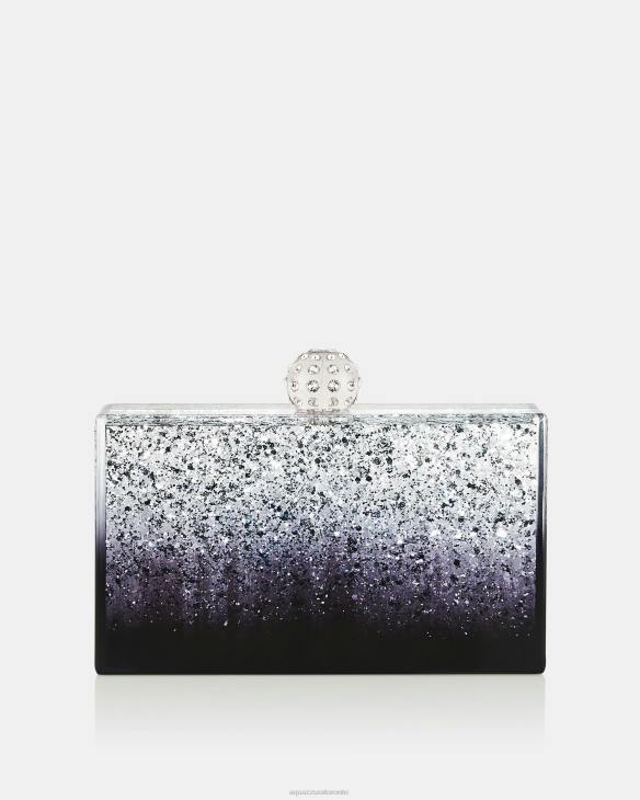 Aquazzura Tequila Clutch SILVER 8TLF310