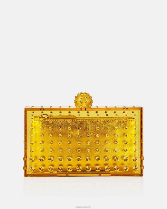 Aquazzura Tequila Clutch YELLOW 8TLF344