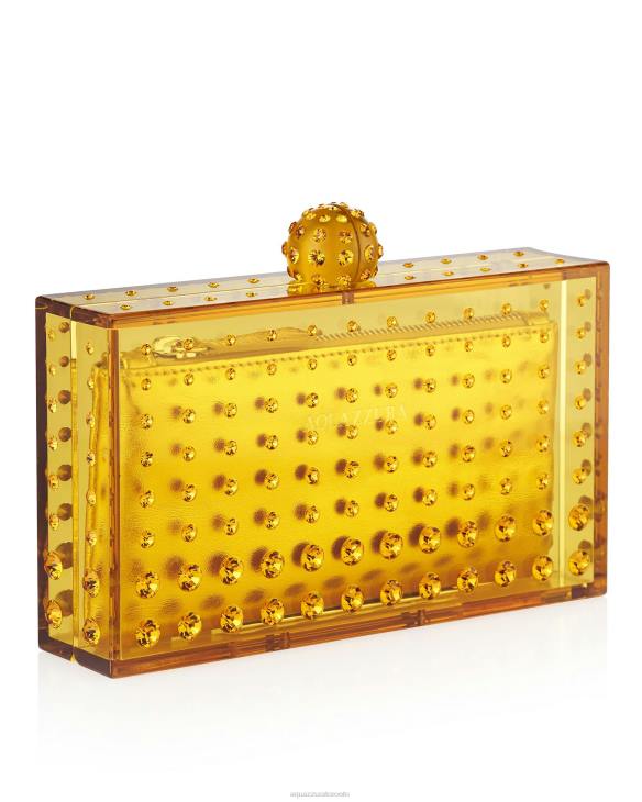 Aquazzura Tequila Clutch YELLOW 8TLF344