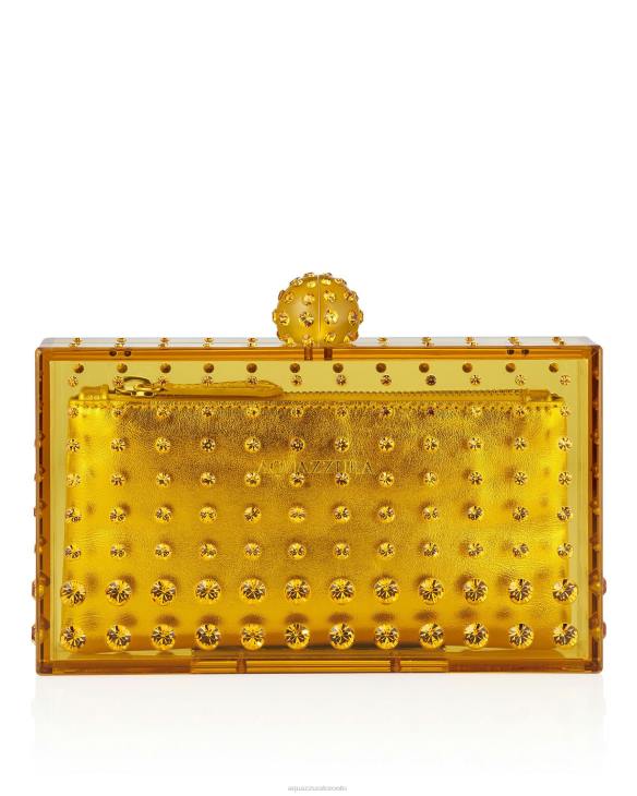 Aquazzura Tequila Clutch YELLOW 8TLF344