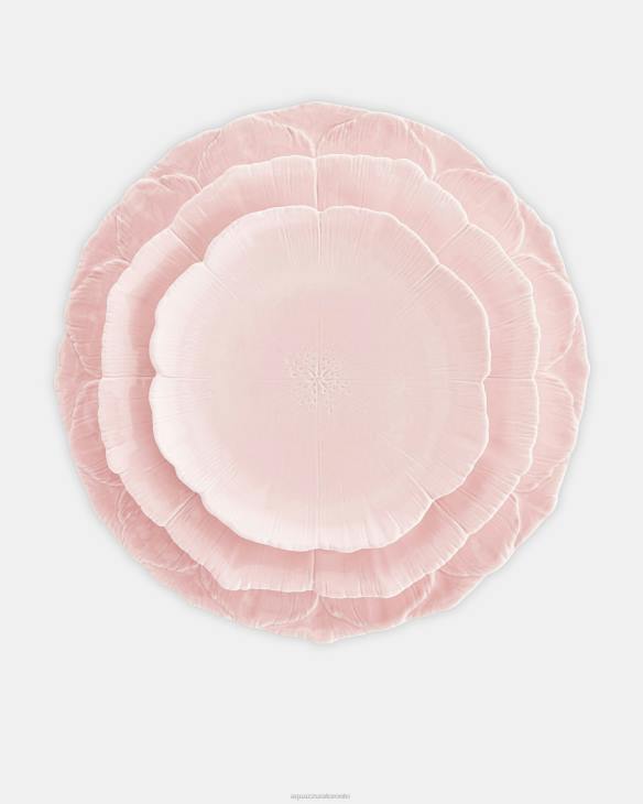 Aquazzura Cherry Blossom Charger Plate PINK 8TLF494