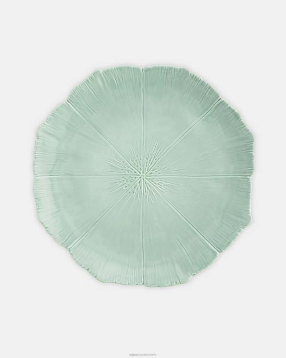 Aquazzura Cherry Blossom Dinner Plate GREEN 8TLF480