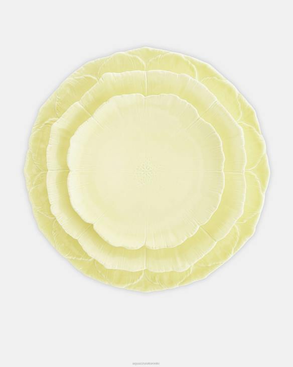 Aquazzura Cherry Blossom Dinner Plate YELLOW 8TLF503