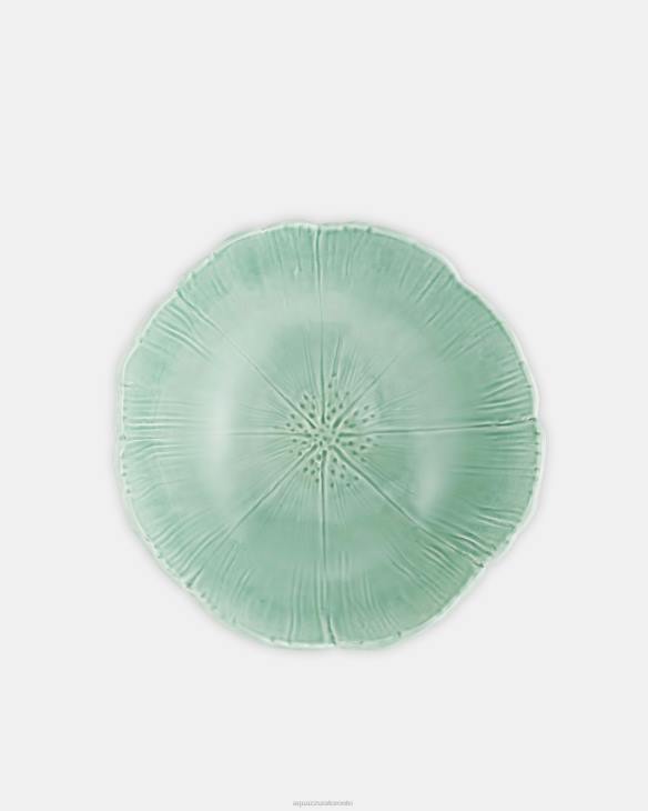 Aquazzura Cherry Blossom Soup Plate GREEN 8TLF483