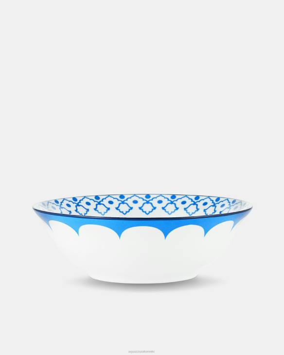 Aquazzura Jaipur Round Salad Bowl BLUE 8TLF529