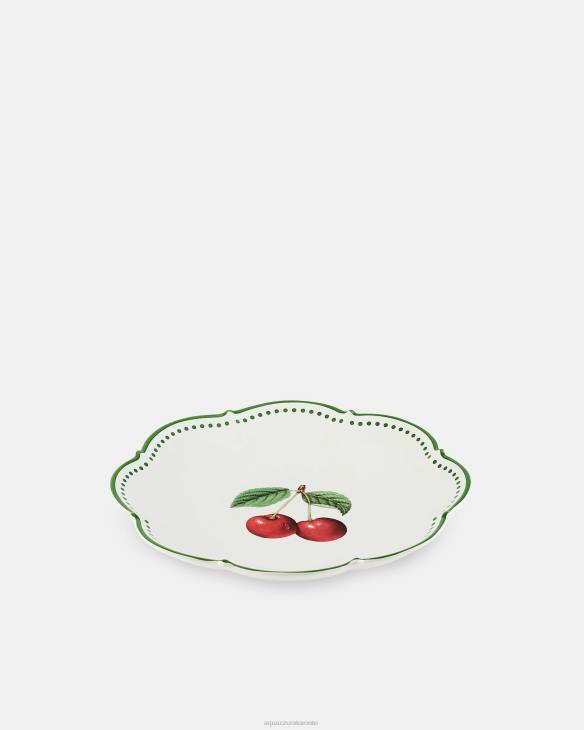 Aquazzura Tutti Frutti Dessert Plate GREEN 8TLF514