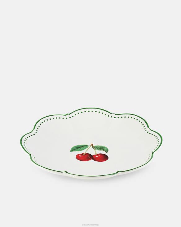 Aquazzura Tutti Frutti Dinner Plate GREEN 8TLF511