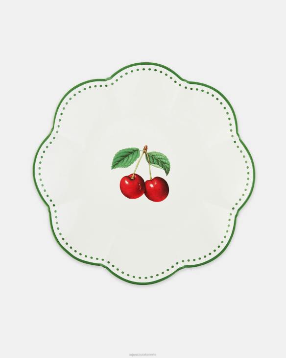 Aquazzura Tutti Frutti Dinner Plate GREEN 8TLF511