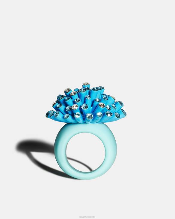 Aquazzura Anemone Ring BLUE 8TLF413