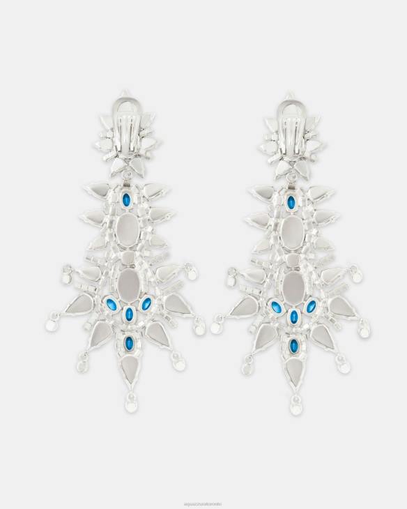 Aquazzura Aranka Earrings BLUE 8TLF343