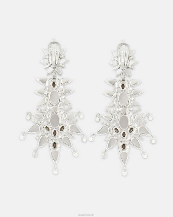 Aquazzura Aranka Earrings SILVER 8TLF334