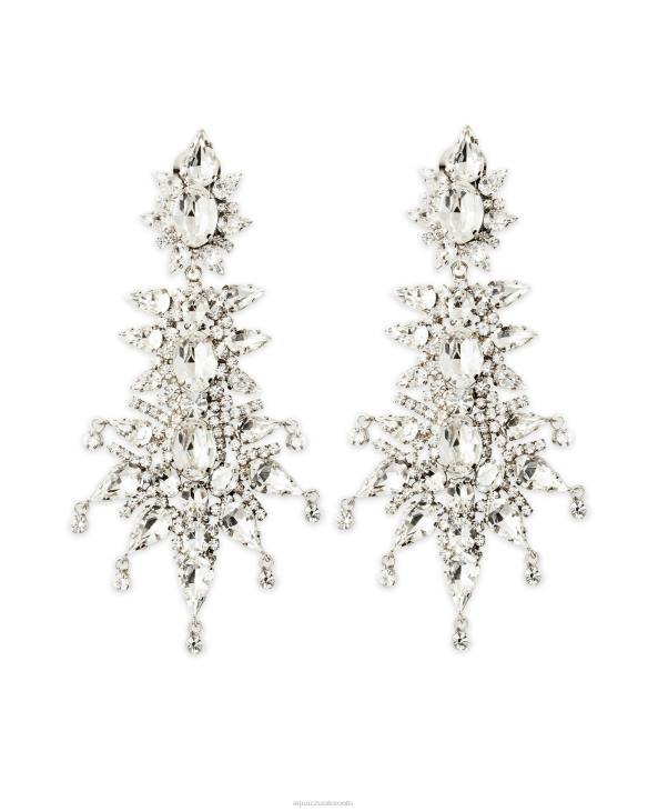 Aquazzura Aranka Earrings SILVER 8TLF334