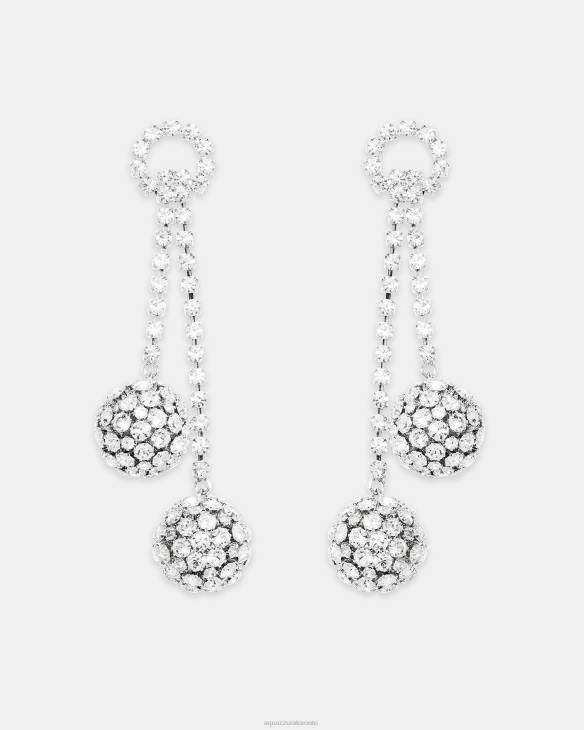 Aquazzura Bubbles Earrings SILVER 8TLF431