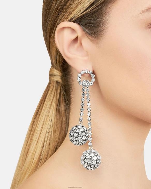 Aquazzura Bubbles Earrings SILVER 8TLF431