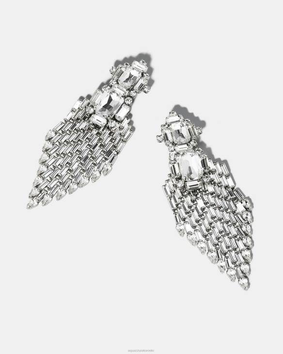 Aquazzura Deco Earrings SILVER 8TLF352