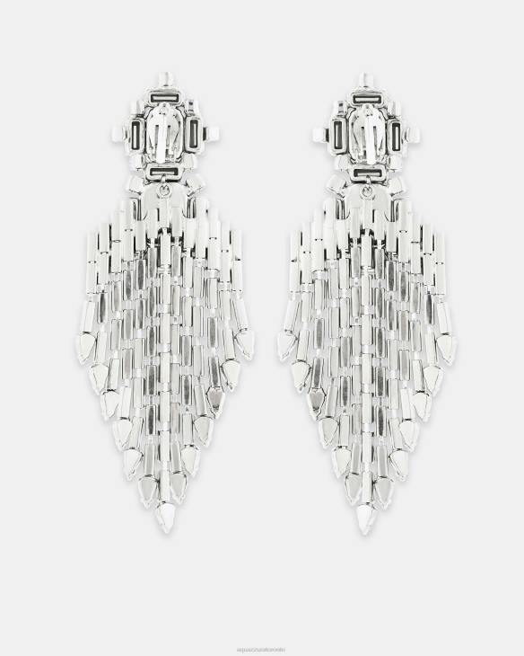 Aquazzura Deco Earrings SILVER 8TLF352