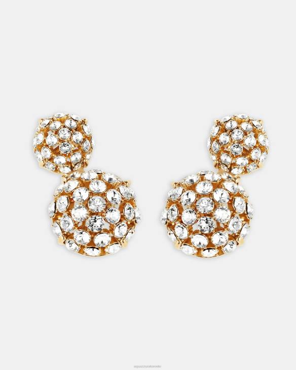 Aquazzura Love Bubbles Earrings GOLD 8TLF454