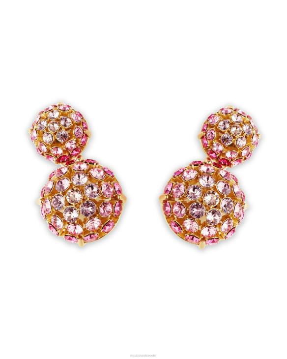 Aquazzura Love Bubbles Earrings PINK 8TLF448