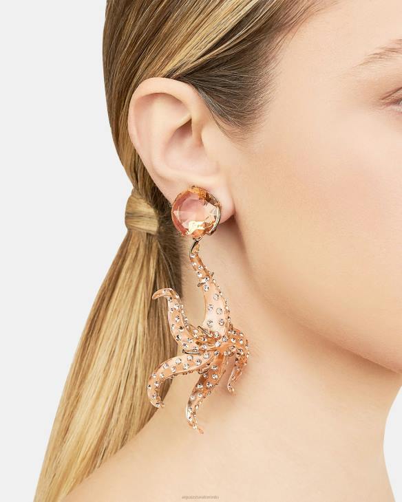 Aquazzura Starfish Earrings ORANGE 8TLF435