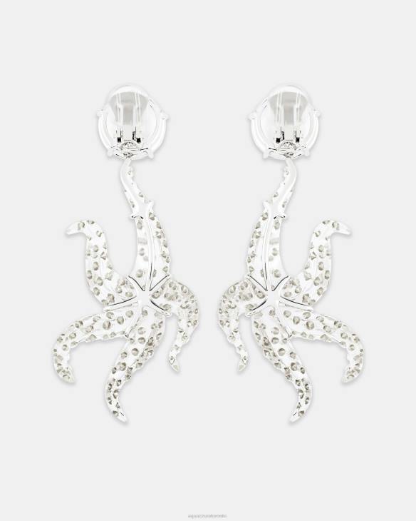 Aquazzura Starfish Earrings TRANSPARENT 8TLF437