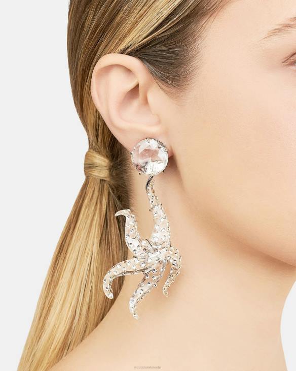 Aquazzura Starfish Earrings TRANSPARENT 8TLF437