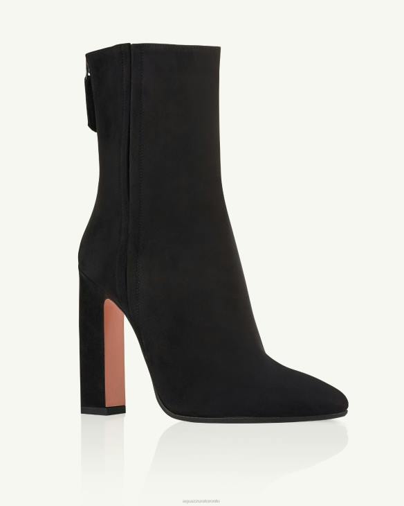 Aquazzura Joplin Bootie 105 BLACK 8TLF296