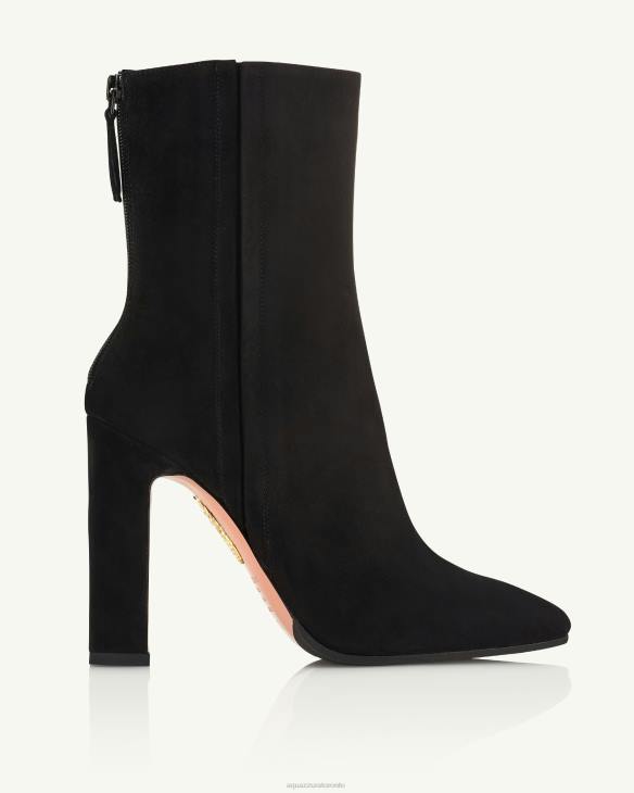 Aquazzura Joplin Bootie 105 BLACK 8TLF296