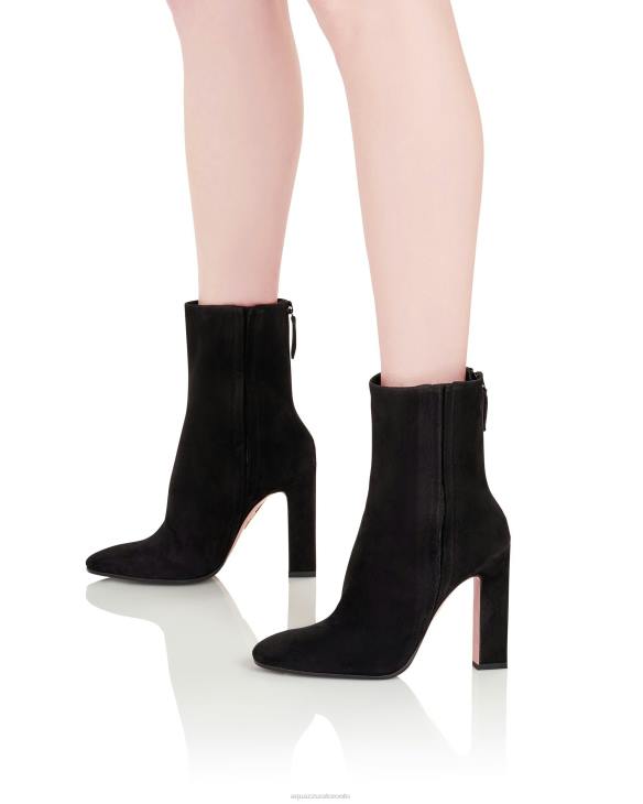 Aquazzura Joplin Bootie 105 BLACK 8TLF296