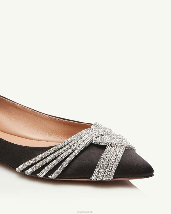 Aquazzura Gatsby Ballet BLACK 8TLF270