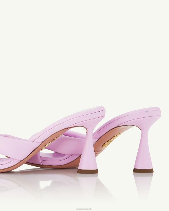 Aquazzura Amore Mule 75 PINK 8TLF111