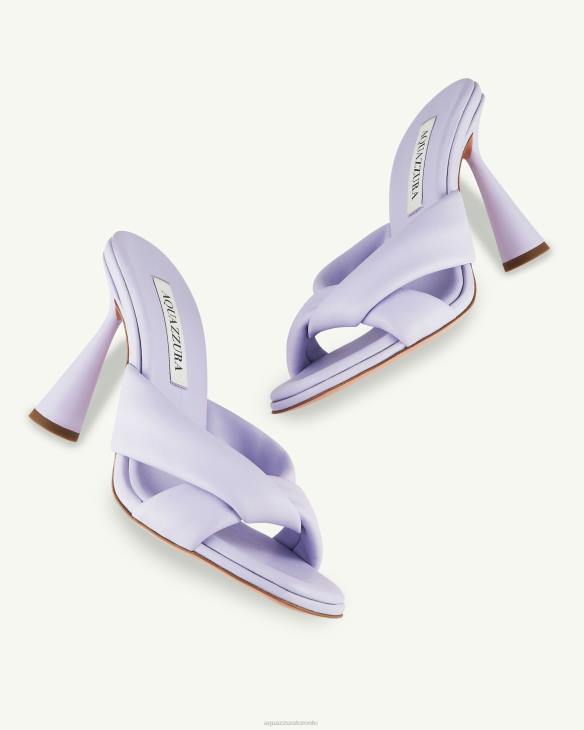 Aquazzura Amore Mule 95 LILAC 8TLF112