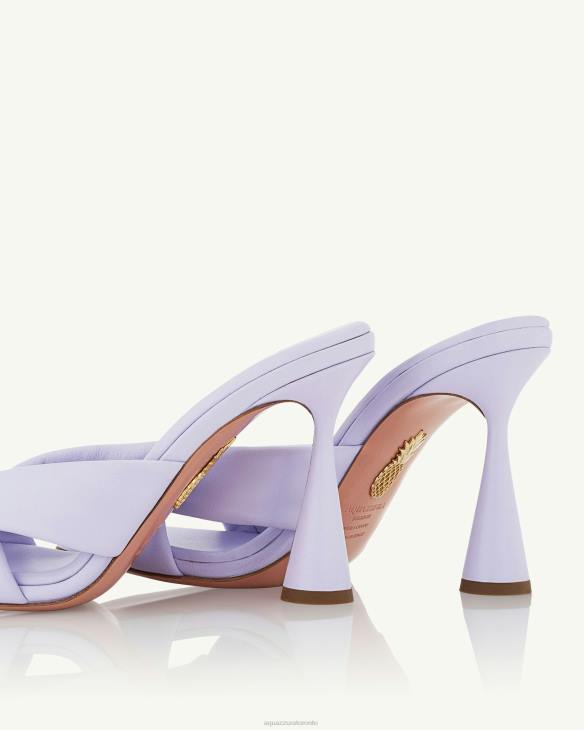 Aquazzura Amore Mule 95 LILAC 8TLF112