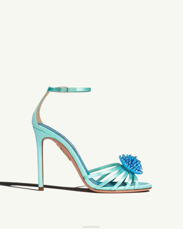 Aquazzura Anemone Sandal 105 BLUE 8TLF13