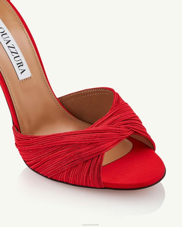 Aquazzura Bellini Beauty Sandal 105 RED 8TLF32