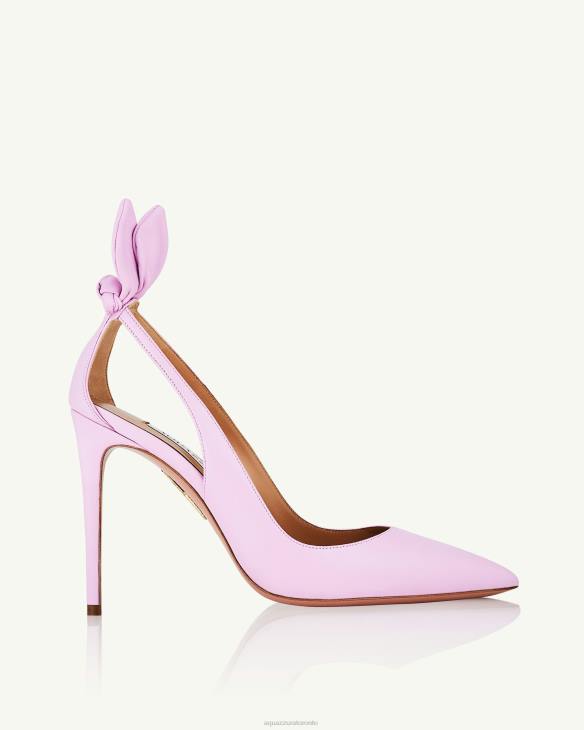 Aquazzura Bow Tie Pump 105 PINK 8TLF171