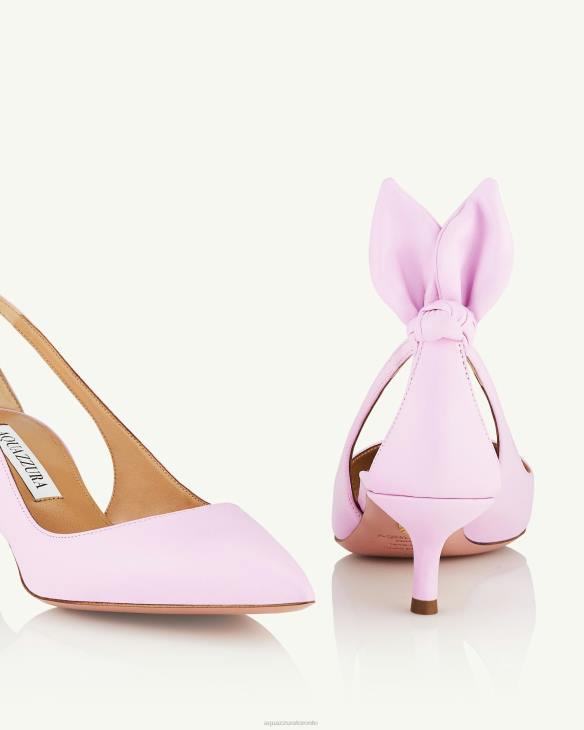 Aquazzura Bow Tie Pump 50 PINK 8TLF172