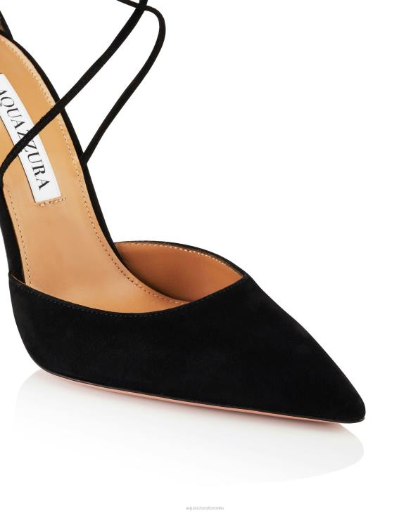 Aquazzura Cherry Pump 105 BLACK 8TLF223