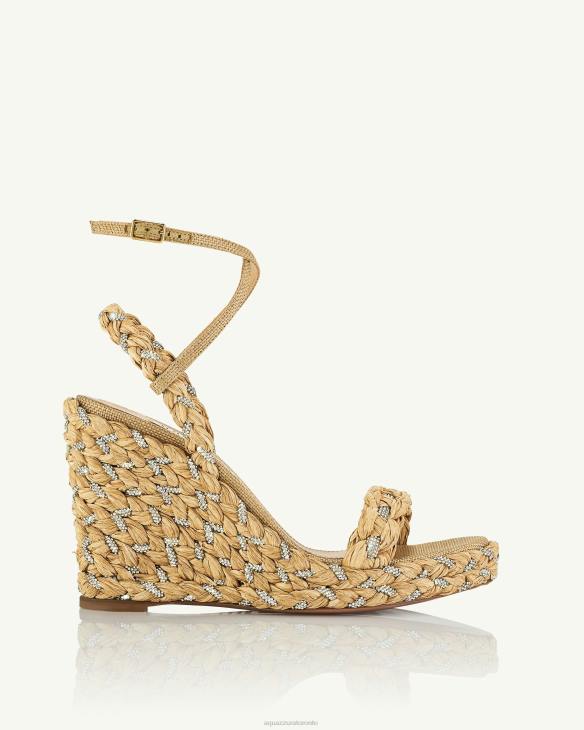 Aquazzura Costiera Wedge 120 BEIGE 8TLF62