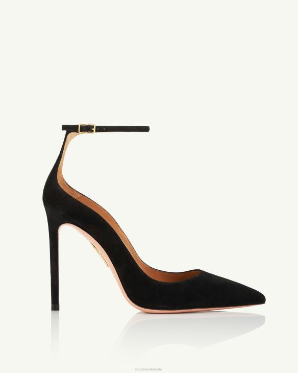 Aquazzura Love Affair Pump 105 BLACK 8TLF208