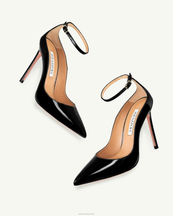 Aquazzura Love Affair Pump 105 BLACK 8TLF211