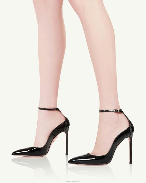 Aquazzura Love Affair Pump 105 BLACK 8TLF211