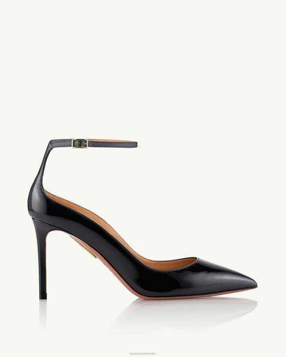 Aquazzura Love Affair Pump 85 BLACK 8TLF226